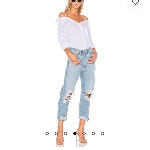 Agolde 90s Mid Rise Loose Fit in Streamline